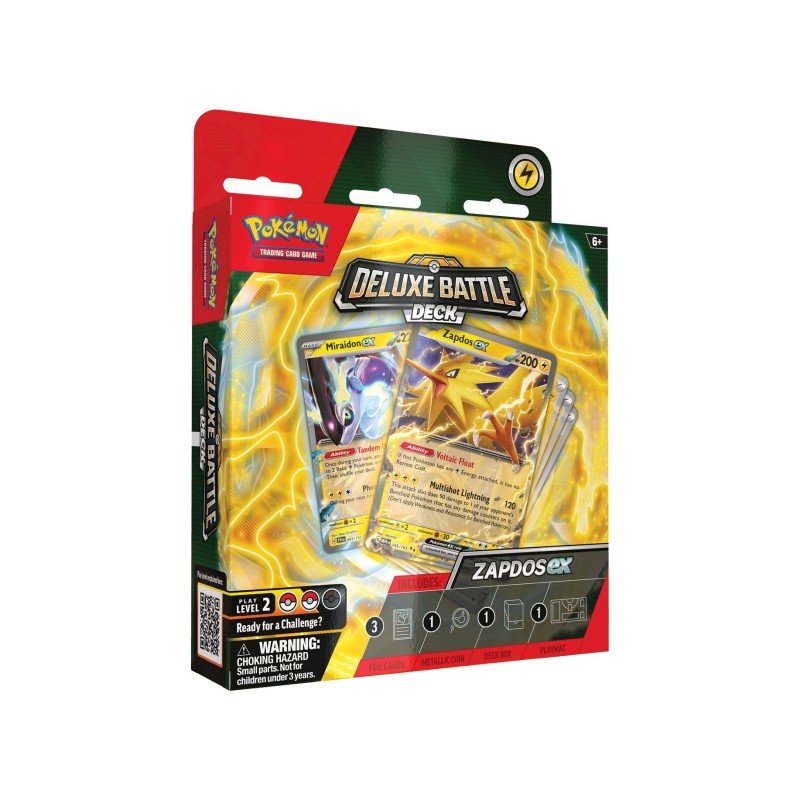 Pokémon Trading Card - Ninetales Ex & Zapdos Ex Deluxe Battle Deck