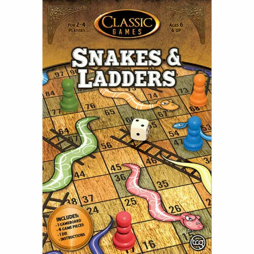 Tcg Board Games - Snakes & Ladders