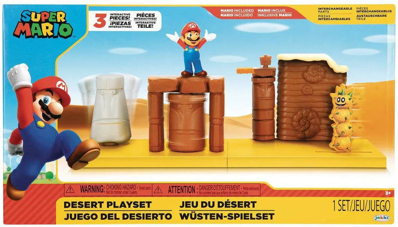 Nintendo Super Mario  2.5" Desert Playset