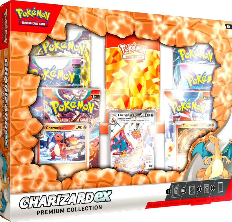 Pokemon Trading Card- Charizard Ex Premium Collection Box