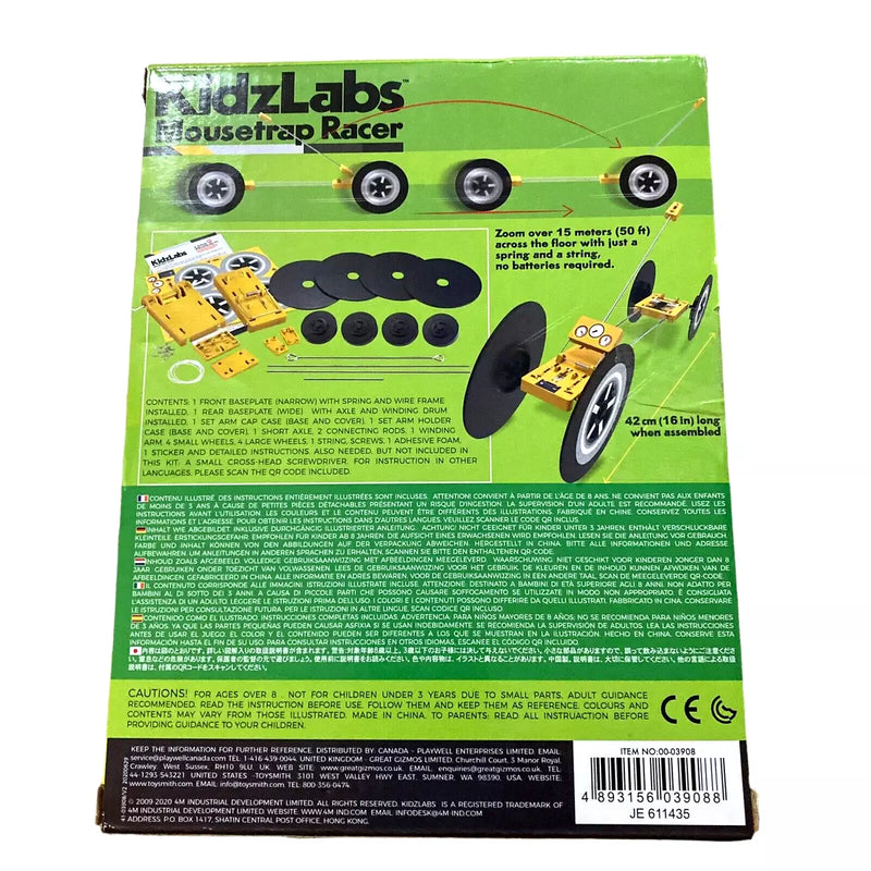 4M Kidzlabs Mousetrap Racer