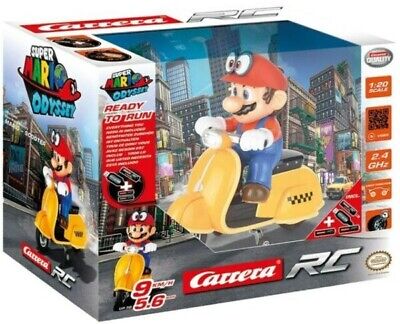 Carrera licensed rc odyssey scooter 1:20 - mario - mario