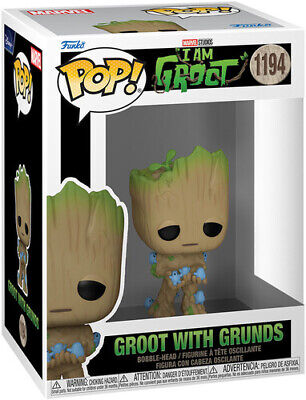 Pop! Marvel: I Am Groot - Groot w/ Grunds