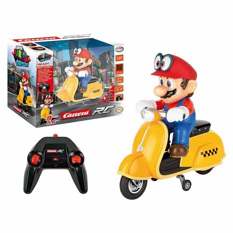 Carrera licensed rc odyssey scooter 1:20 - mario - mario