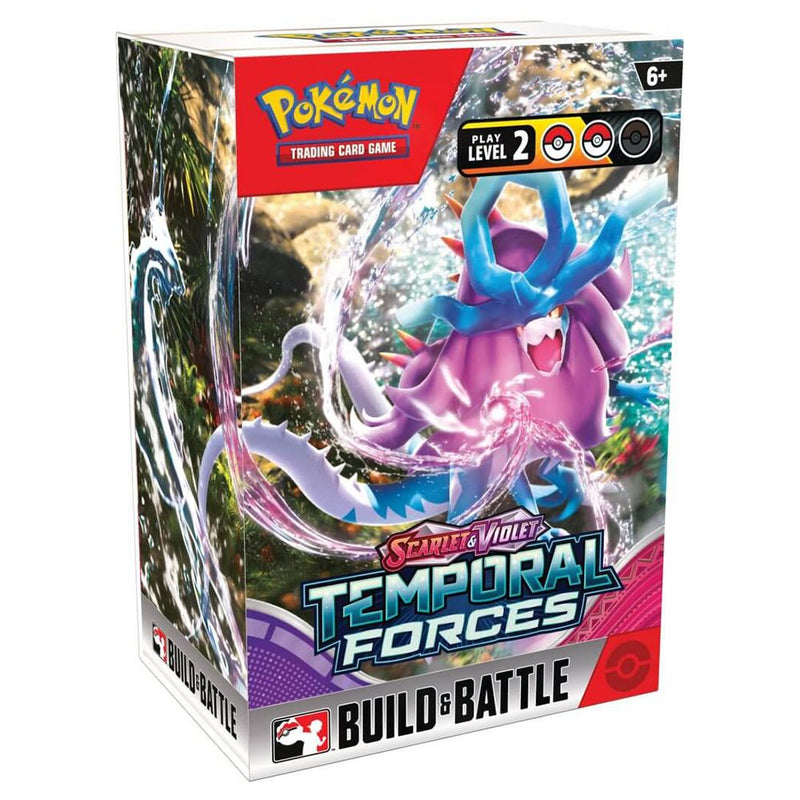 Pokemon Trading Card -Scarlet & Violet 5 Temporal Forces Build & Battle Box