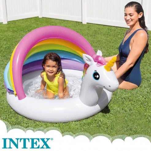 Intex Swimming Unicorn Baby Pool 127x102x69cm