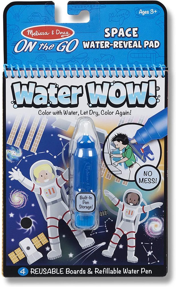 Melissa & Doug Water Wow 4 Scene - Space Water Reveal Pad