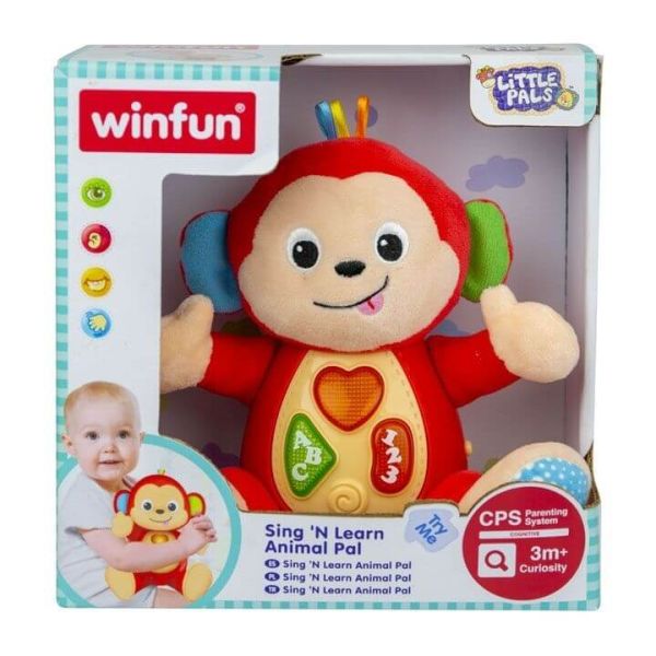 Winfun Sing 'N Learn Animal Pal - Monkey