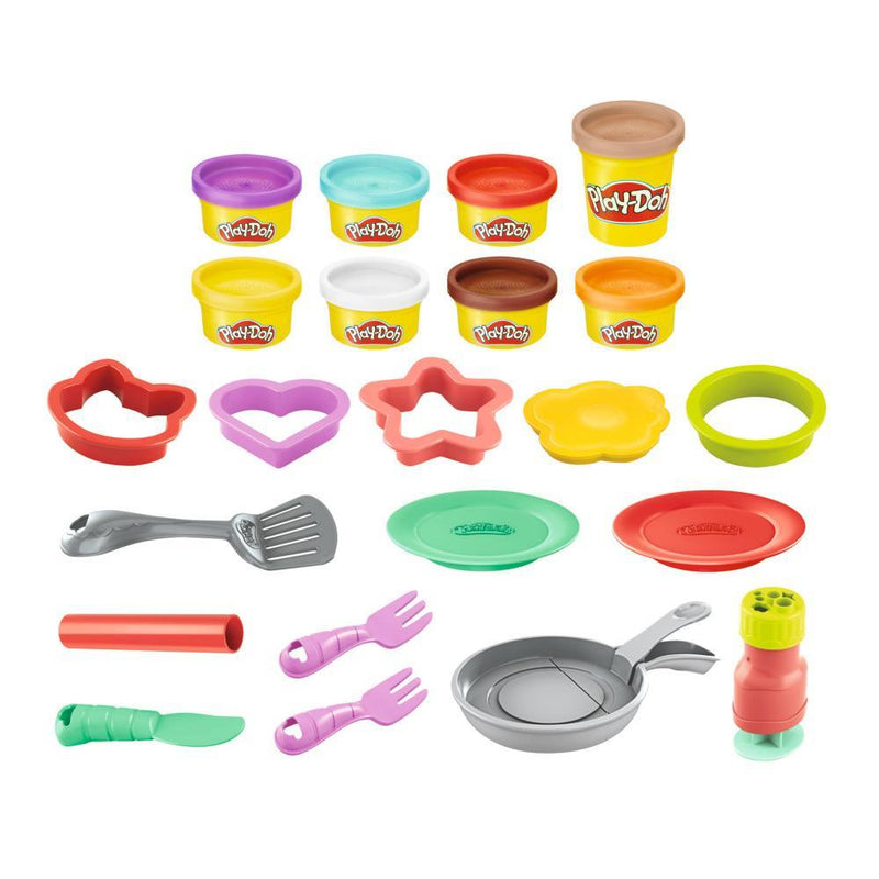 Hasbro Play-Doh Kitchen Creations - Flip N Pancakes Playset | PlayBH Bahrain