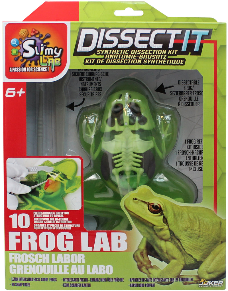 Slimy Lab Dissect-It Sezier in GIFT BOX -FROG