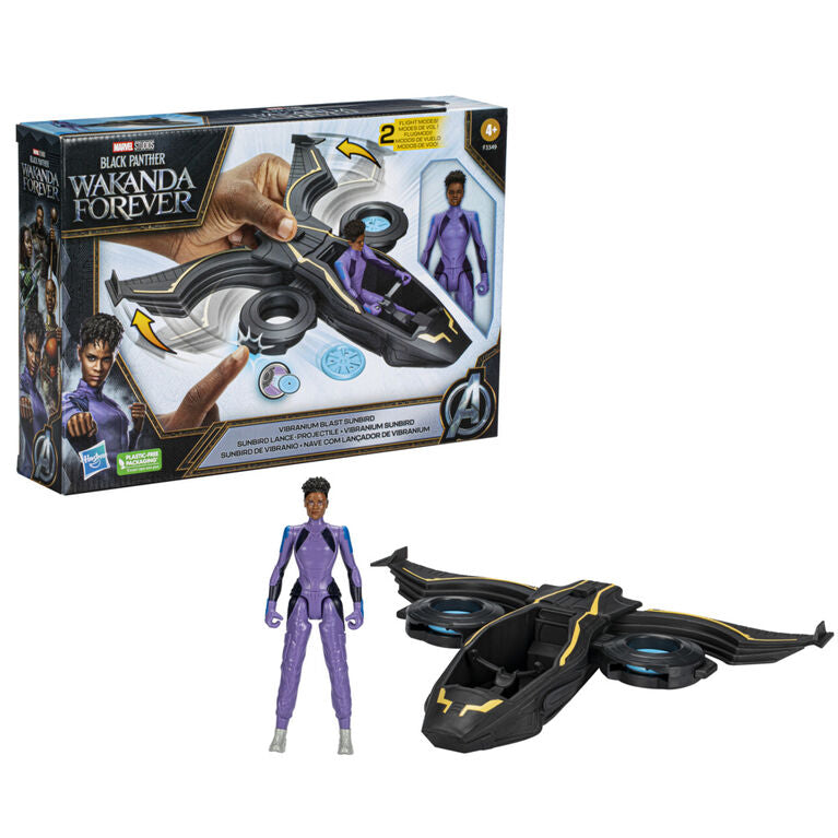 Hasbro Marvel Black Panther 6In Fig & Vehicle