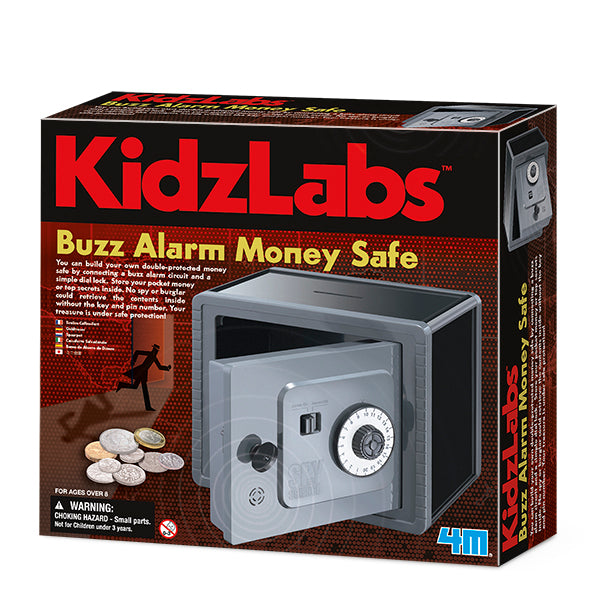 4M Kidz Labs - Buzz Alarm Money Safe