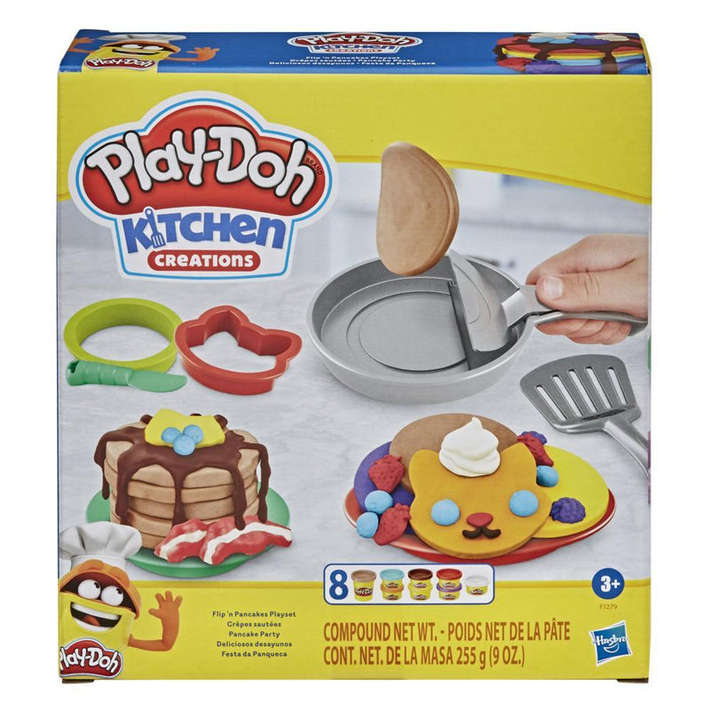 Hasbro Play-Doh Kitchen Creations - Flip N Pancakes Playset | PlayBH Bahrain2