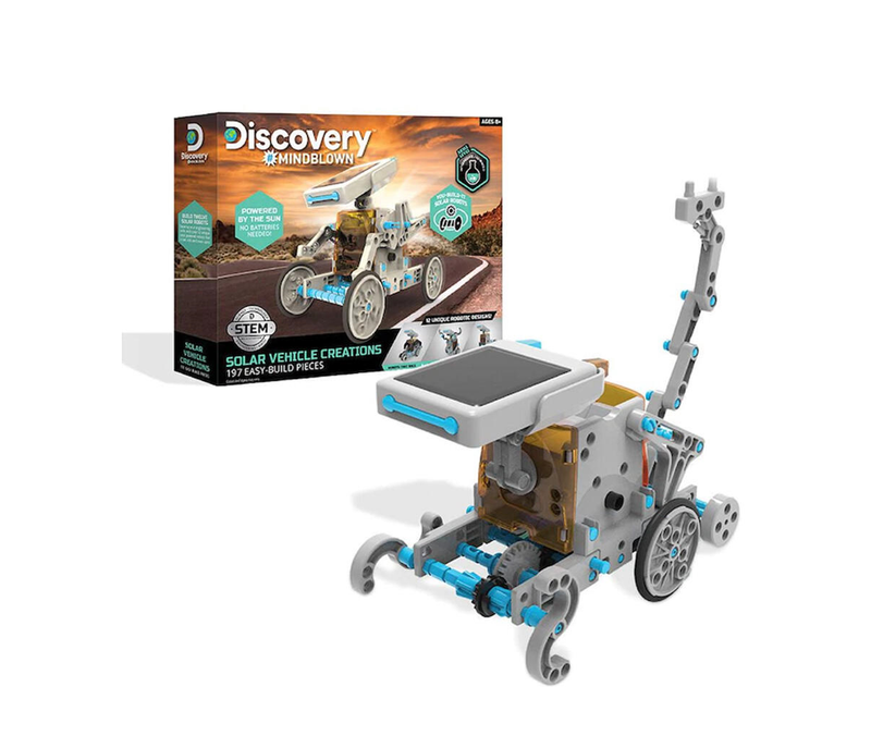 Discovery Mindblown Toy Solar Vehicle Construction Set 197Pc