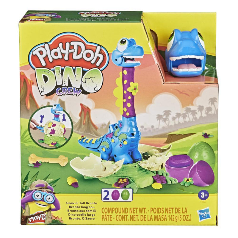 Hasbro Play-Doh Dino Crew - Growin' Tall Bronto Toy Dinosaur | PlayBH Bahrain2