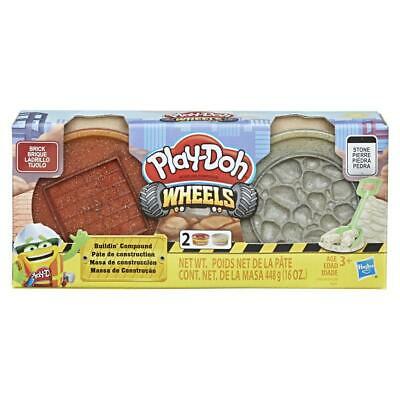 Hasbro Play-Doh Buildin' Compound Asst - Wheels Gravel