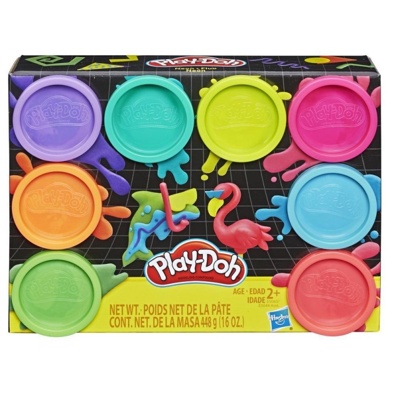Hasbro Play-Doh 8 Pack Neon