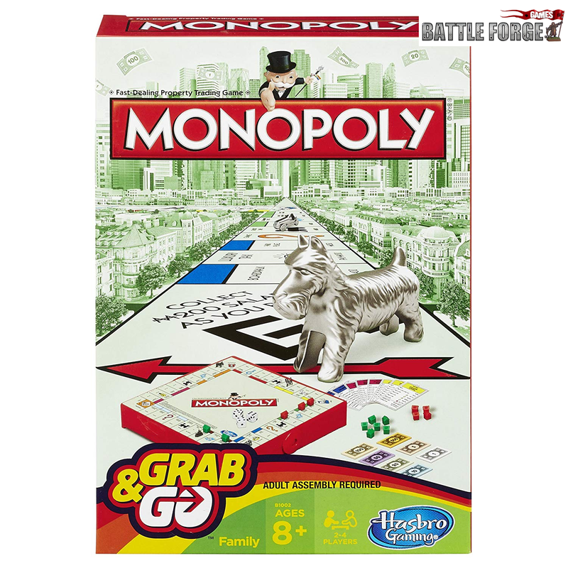 Hasbro Gaming Monopoly Grab And Go