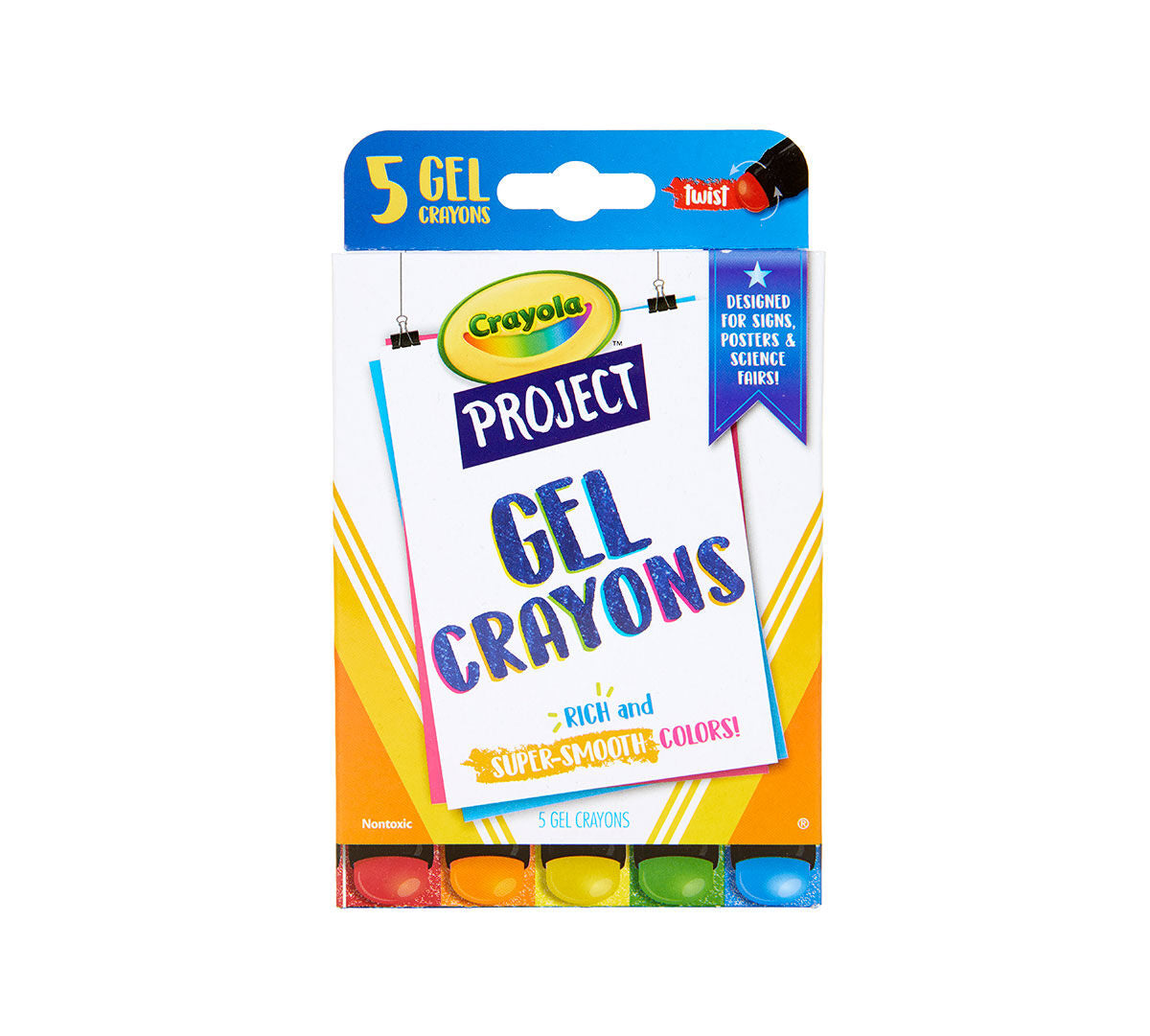 Crayola Crayola Project 5 Ct. Gel Crayons