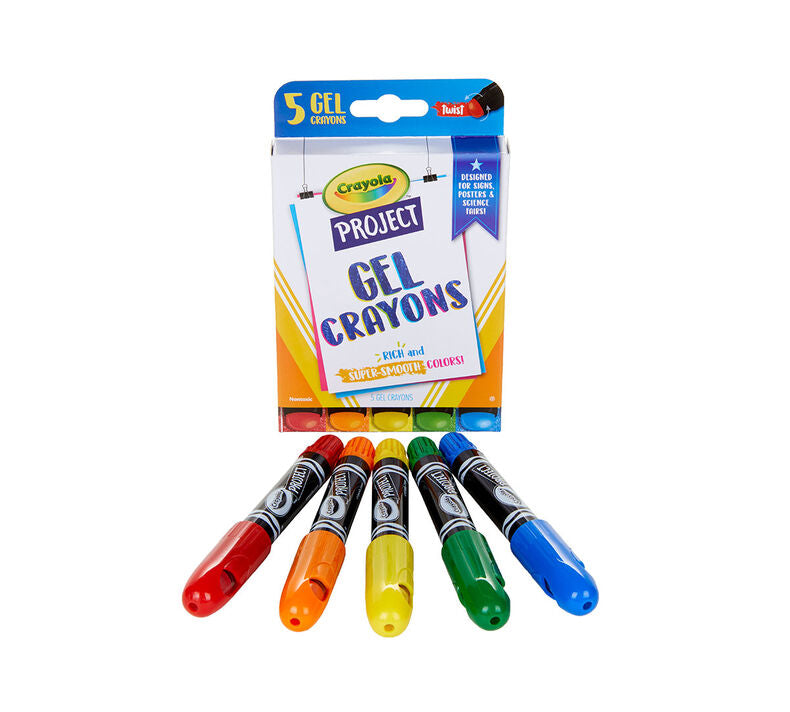 Crayola Crayola Project 5 Ct. Gel Crayons