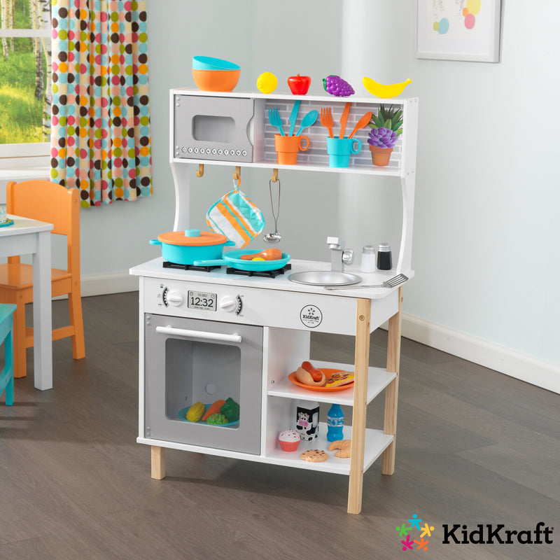 Kidkraft All Time Play Kitchen With Accessories PlayBH Bahrain