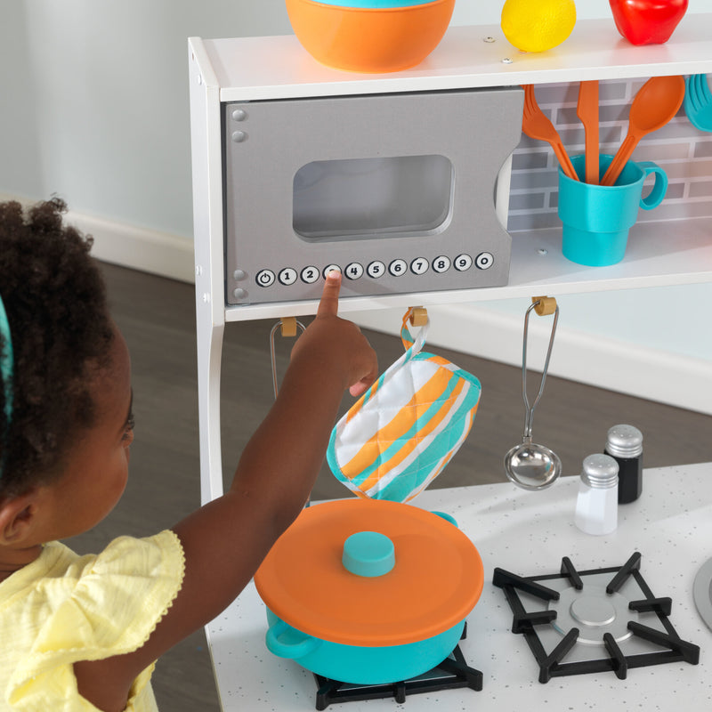 Kidkraft All Time Play Kitchen With Accessories PlayBH Bahrain8