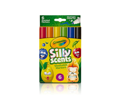 Crayola 6 Ct. Bl Chisel Tip Scented Markers