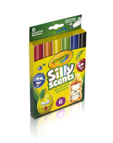 Crayola 6 Ct. Bl Chisel Tip Scented Markers