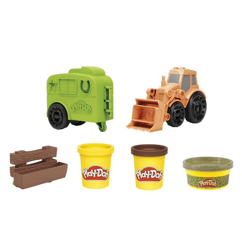 Hasbro Play-Doh Wheels - Tractor Farm Truck |PlayBH Bahrain2