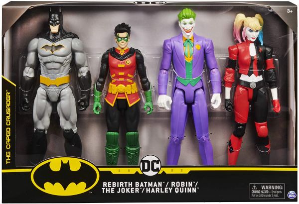 DC Batman Fig 12" 4 Pack
