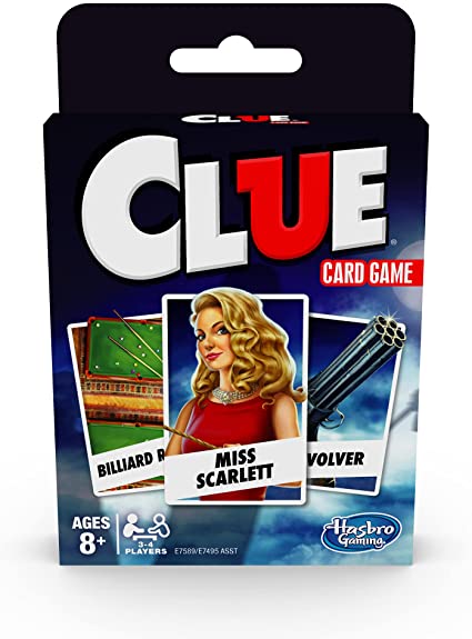 Hasbro Classic Clue Card Game