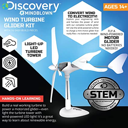 Discovery Discovery Kids Diy Wind Turbine Glider Kit