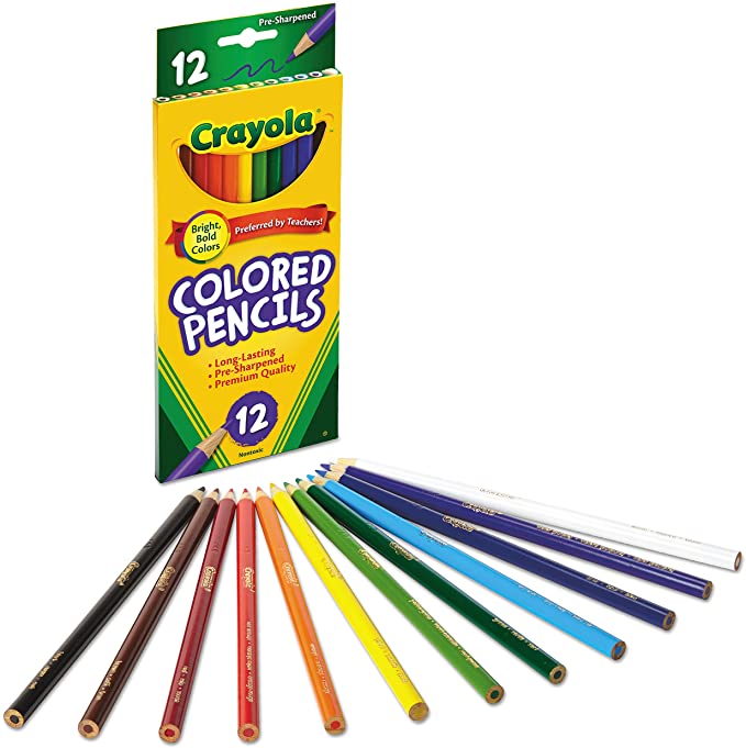 Crayola 12 CT Colored Pencils Long3