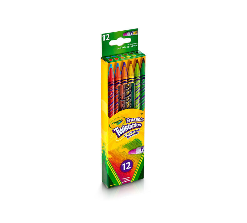 Crayola 12 Erasable Twistable Pencils3