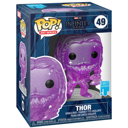 Funko POP! Artist Series Infinity Saga - Thor (Purple) PlayBH Bahrain3