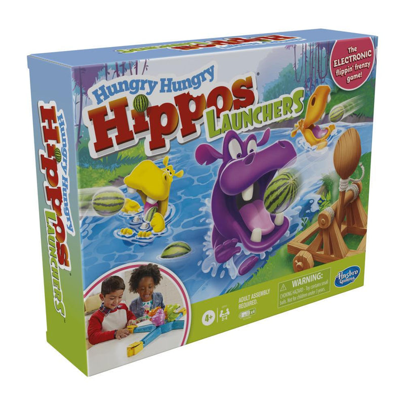 Hasbro Gaming Hungry Hungry Hippos Launchers
