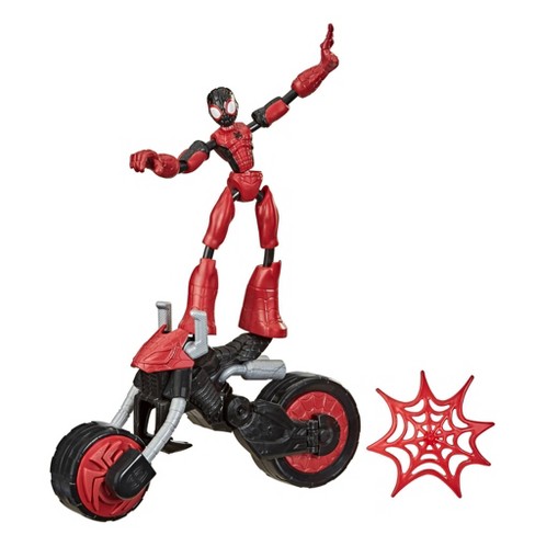 Hasbro Marvel Bend & Flex Rider - Spider-Man & 2-in-1 Motorcycle PlayBH Bahrain2