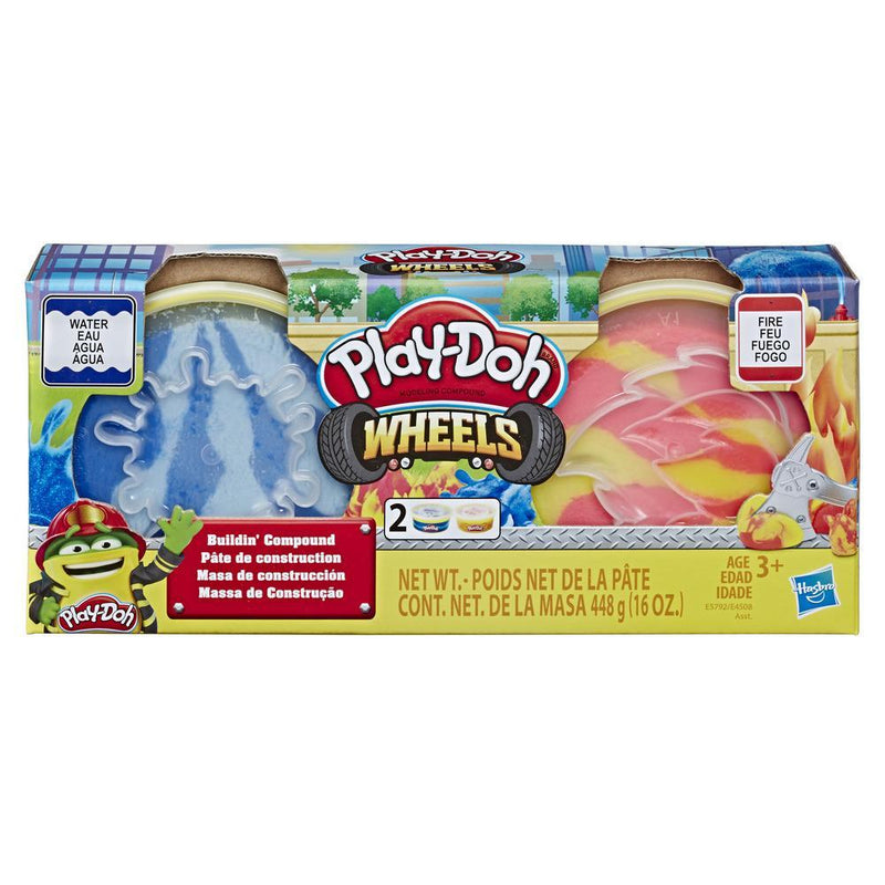 Hasbro Play-Doh Buildin' Compound ASST - Fire N Water