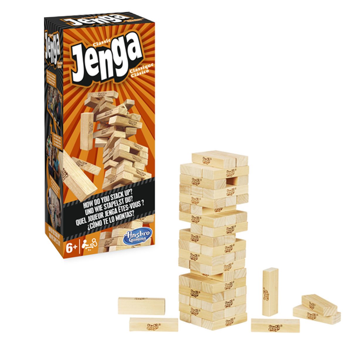 Hasbro Gaming Jenga Classic  1