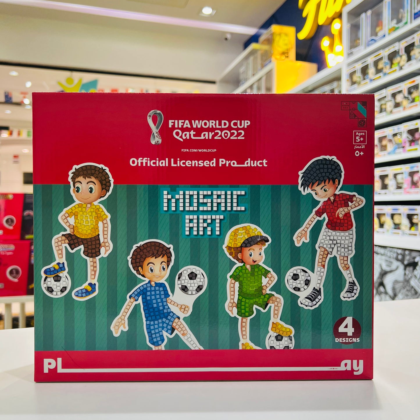 لاعبو FIFA 22 بفن الفسيفساء
