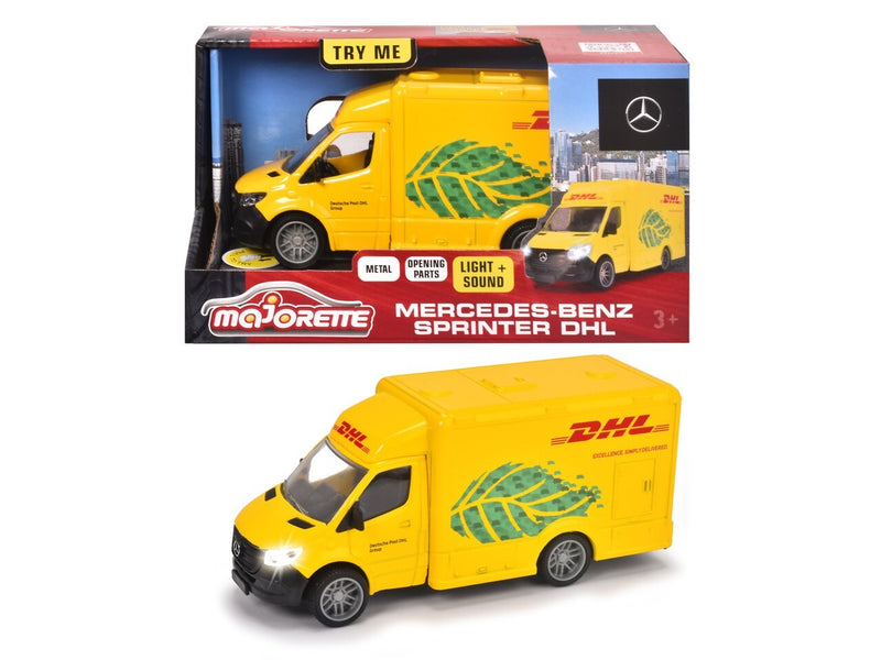 Majorette - Mercedes Sprinter DHL - Light N Sound