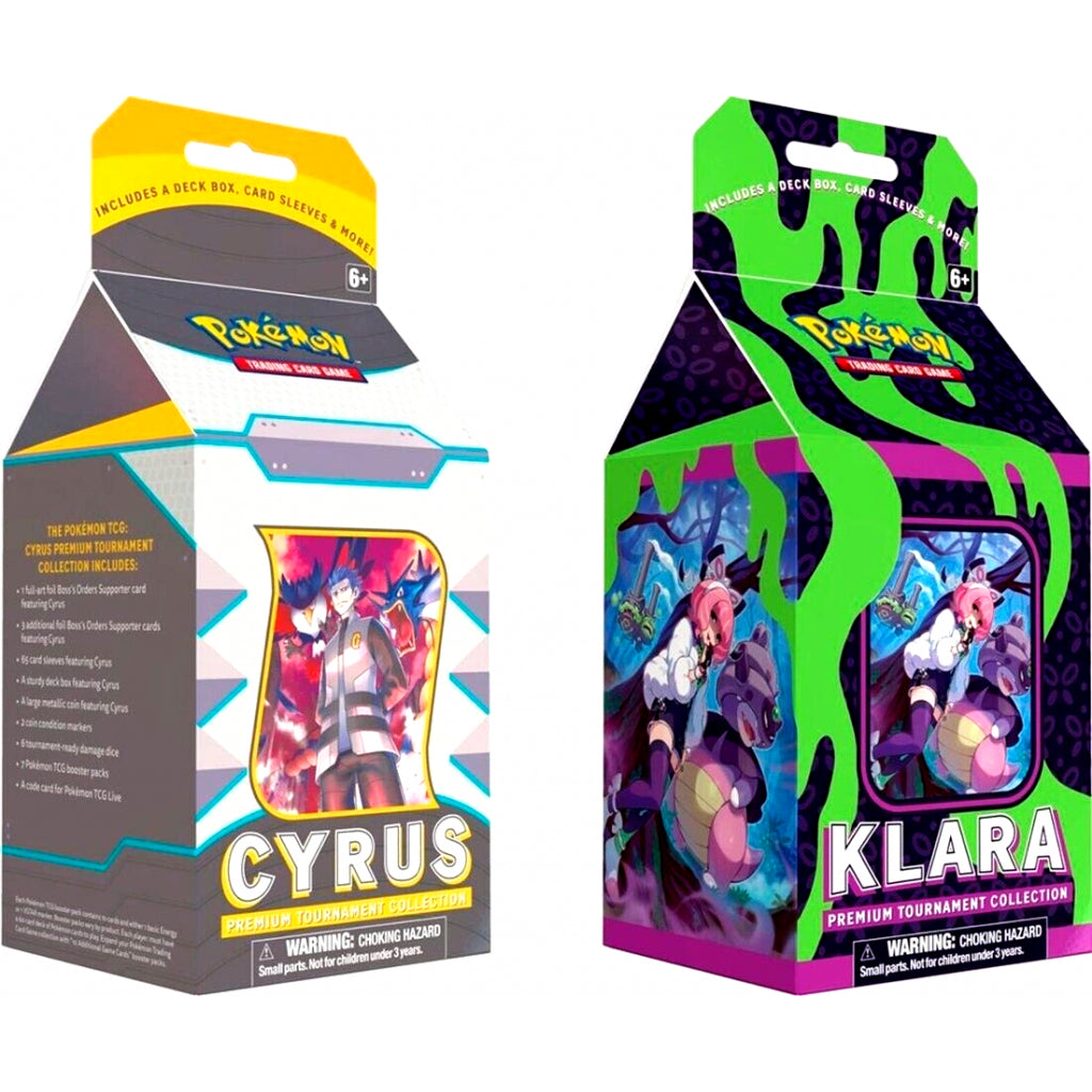Pokemon Trading Cards: Cyrus/ Klara Premium Tournament Collection Box 2