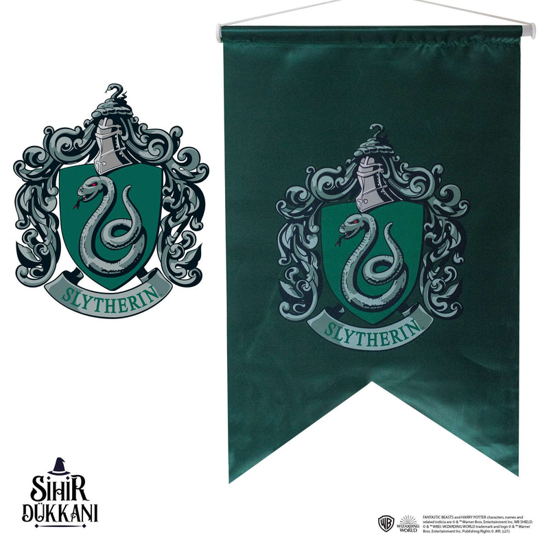 Wizarding World- Slytherin Big Pennant Dovetail Cut