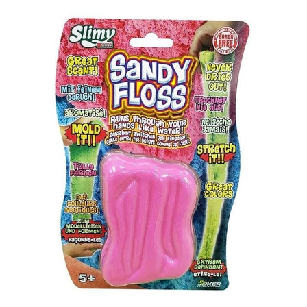 Slimy Sandy Floss In Blister 220G 6 Color Asstd