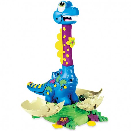 Hasbro Play-Doh Dino Crew - Growin' Tall Bronto Toy Dinosaur | PlayBH Bahrain3