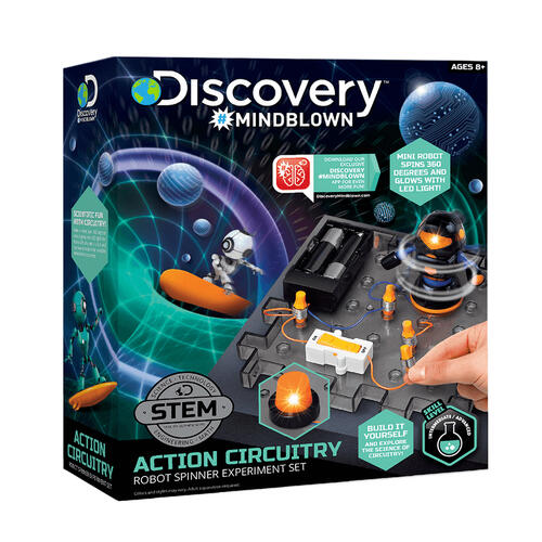 Discovery Toy Circuitry Action Experiment - Robot Spinner
