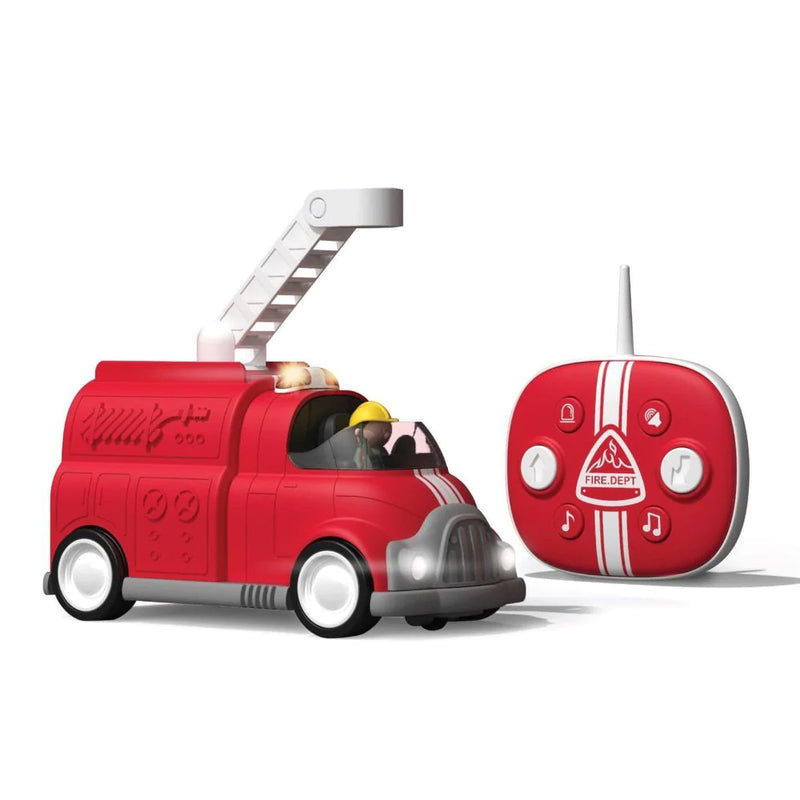 Sharper Image Toy Rc Fire Engine Lights And Sounds