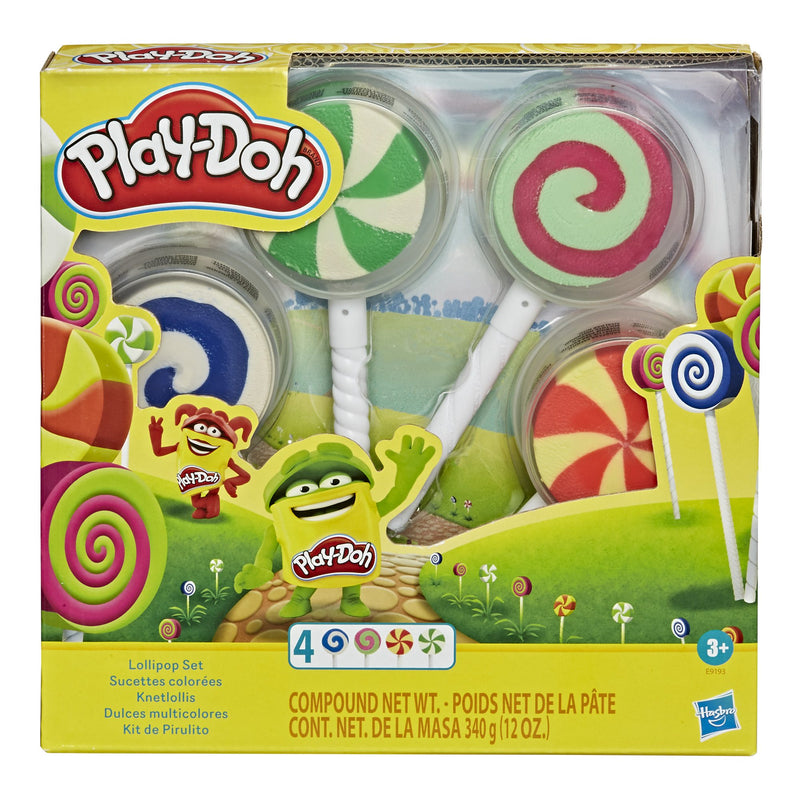 Hasbro Play-Doh Ciastolina Lollipop 4-pack