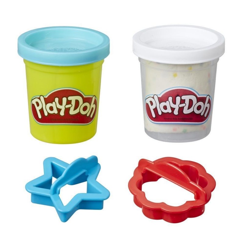 Hasbro Play-Doh Cookie Canister Play Food Με 2 Colours (Sugar Cookie)