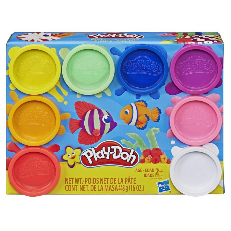 Hasbro Play-Doh Rainbow Non Toxic With 8 Colours